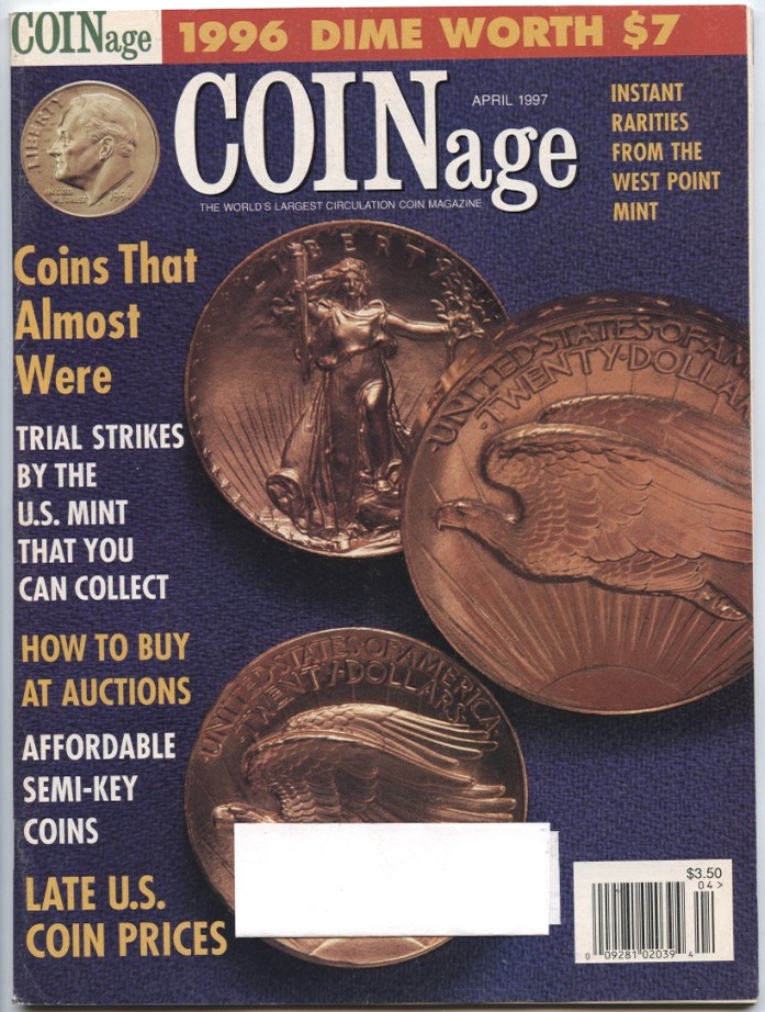 Coinage Magazine April 1997
