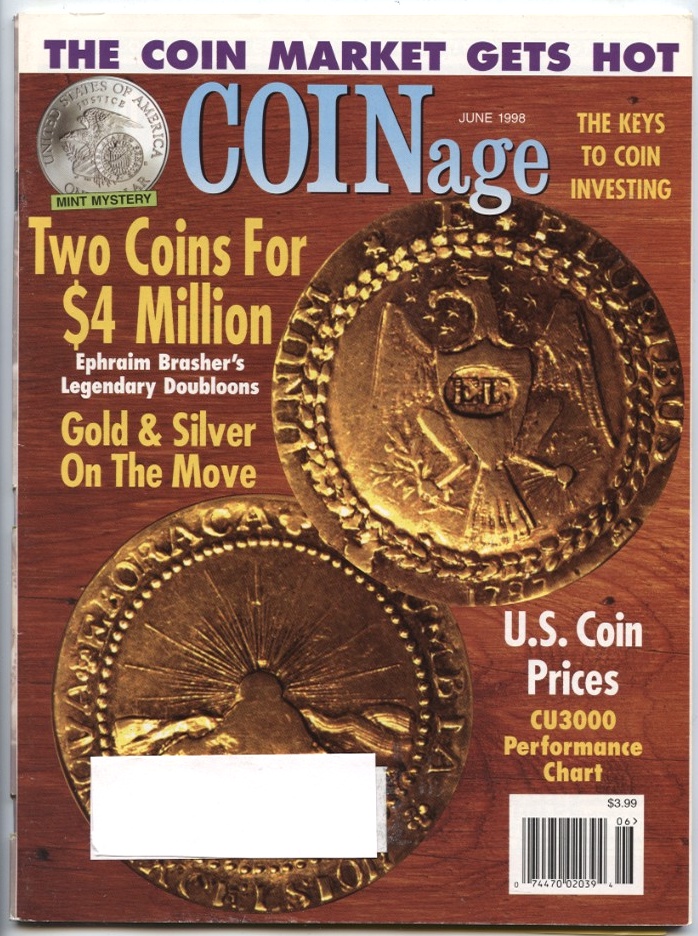 Coinage Magazine June 1998