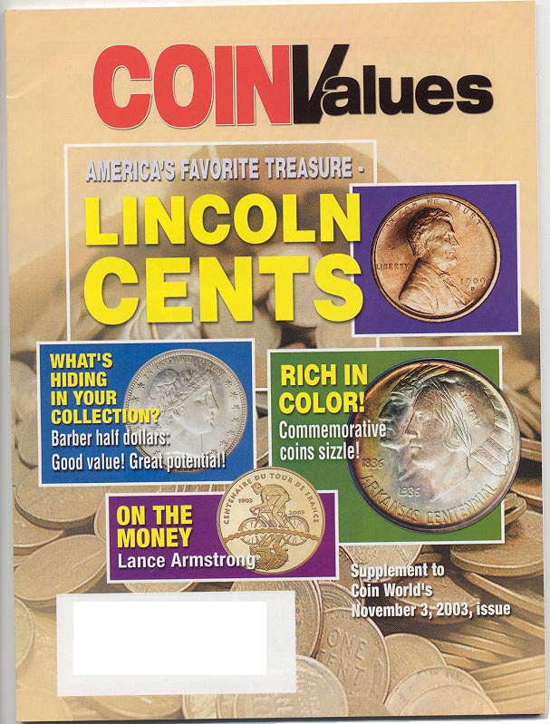 Coin Values Magazine November 2003