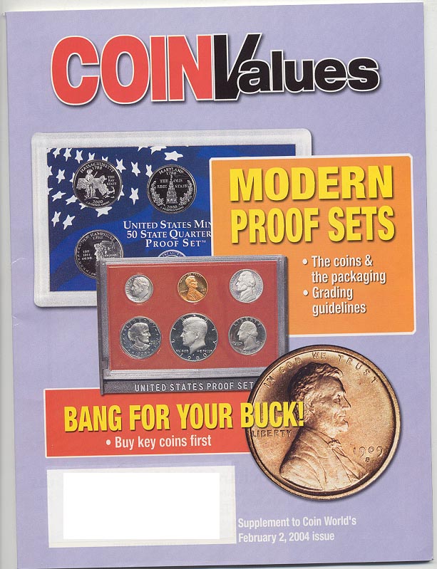 Coin Values Magazine February 2004