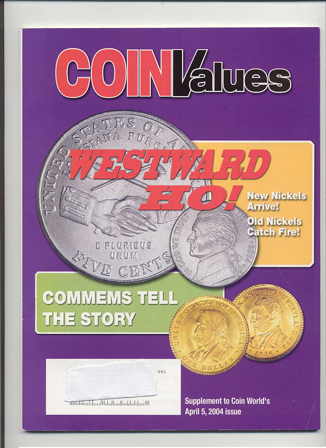 Coin Values Magazine April 2004