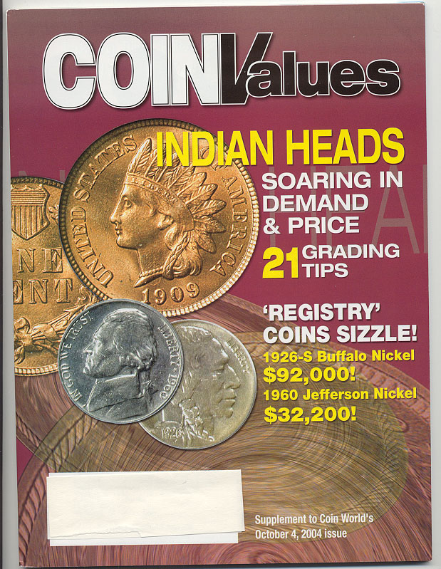 Coin Values Magazine October 2004