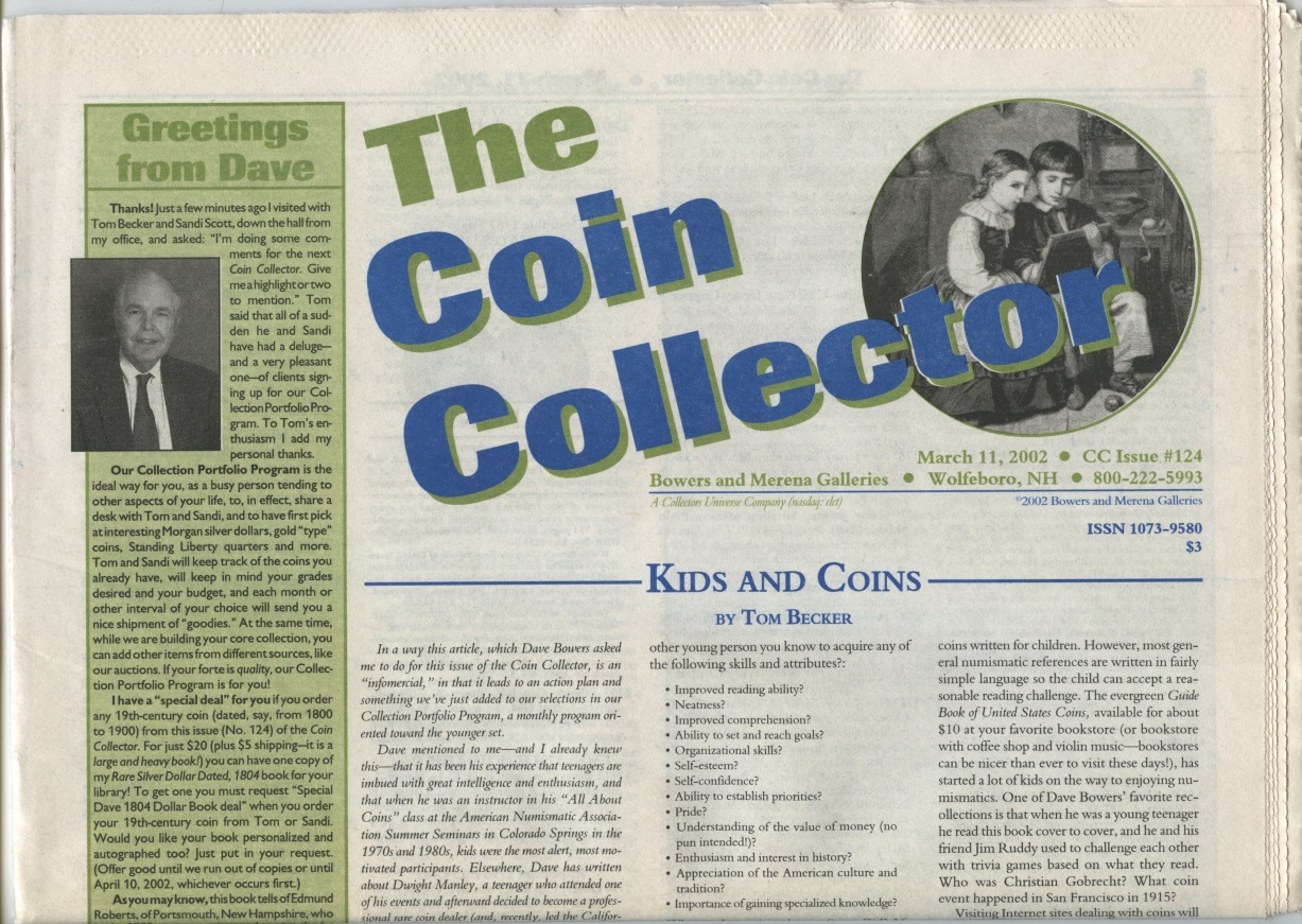 Bowers and Merena The Coin Collector #124