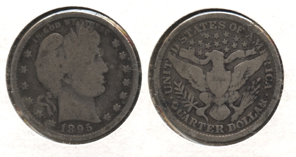1895 Barber Quarter Good-4 #g