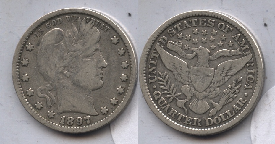 1897 Barber Quarter Fine-12