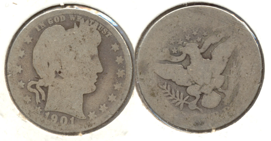 1901 Barber Quarter AG-3 t