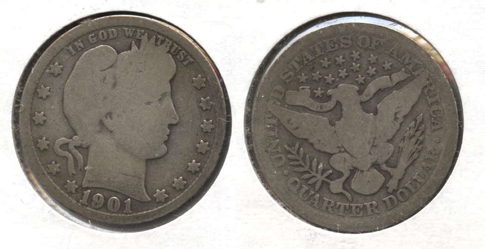 1901 Barber Quarter Good-4 #i