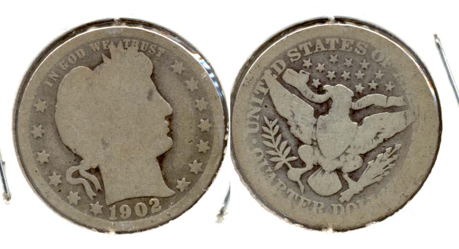 1902 Barber Quarter AG-3 a