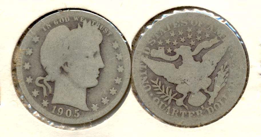 1905-S Barber Quarter AG-3 b