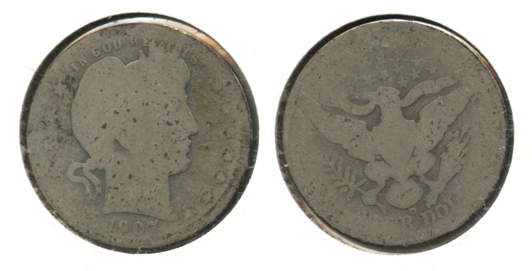 1907-O Barber Quarter Fair-2 #c