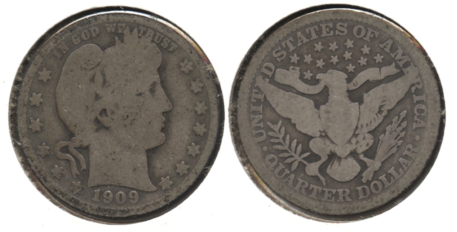 1909 Barber Quarter Good-4 #s