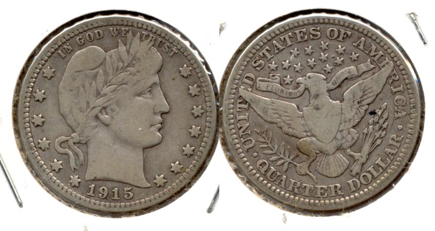 1915 Barber Quarter Fine-12