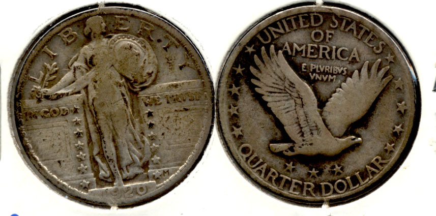 1920 Standing Liberty Quarter Fine-12