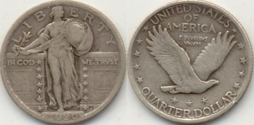 1920 Standing Liberty Quarter VF-20