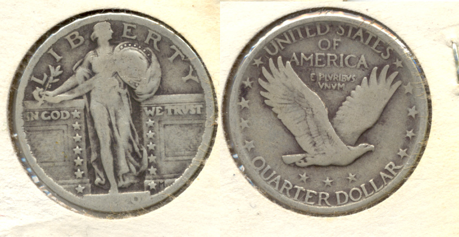 1920 Standing Liberty Quarter VG-8 a