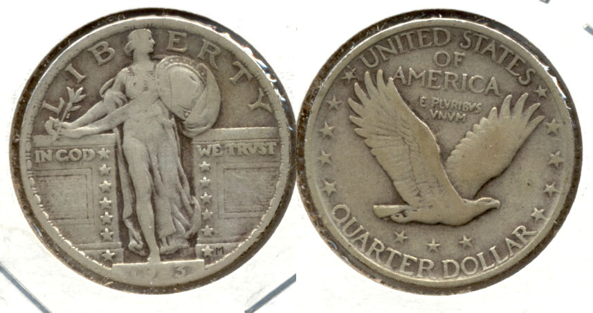 1923 Standing Liberty Quarter Fine-12
