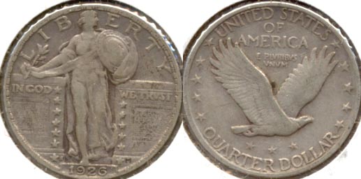 1926-S Standing Liberty Quarter Fine-12