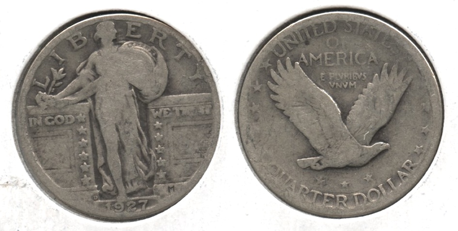 1927-D Standing Liberty Quarter Good-4 #d
