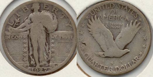 1927-S Standing Liberty Quarter Good-4 e