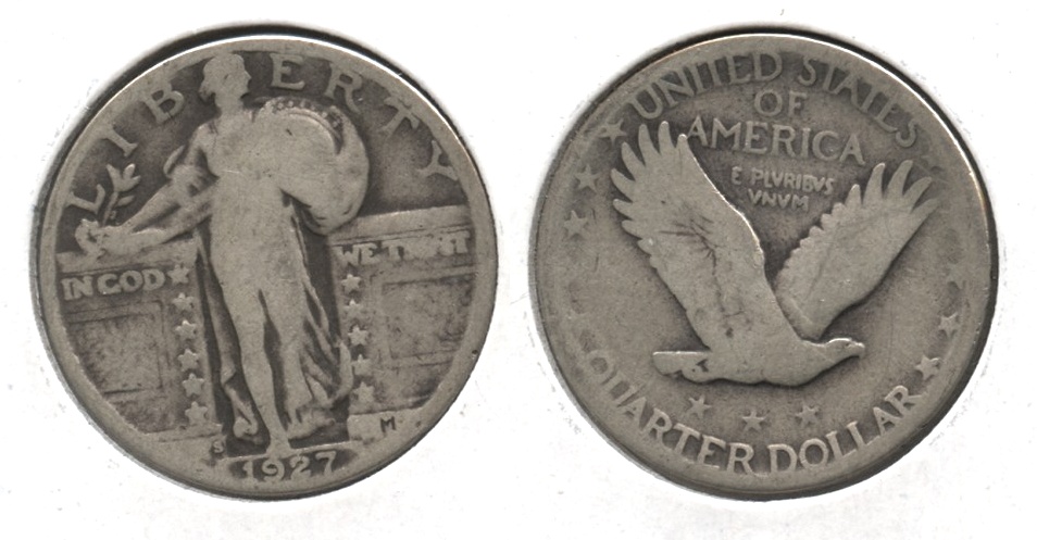 1927-S Standing Liberty Quarter Good-4 #h