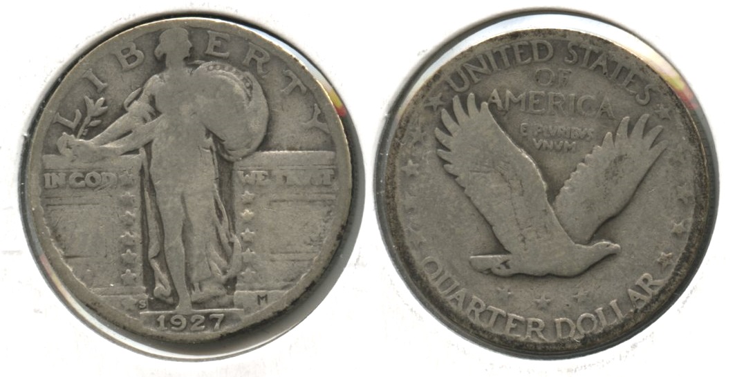 1927-S Standing Liberty Quarter Good-4 #m