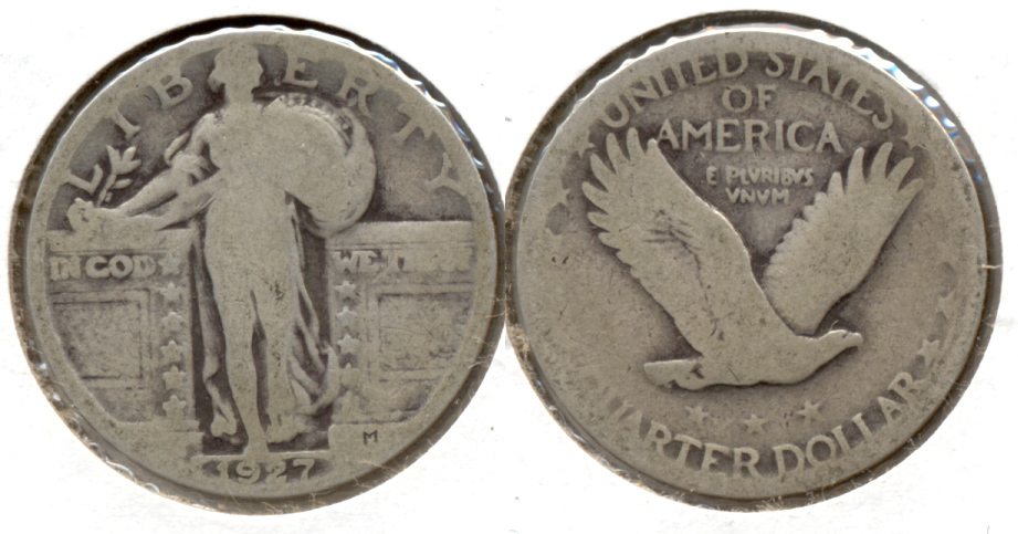 1927 Standing Liberty Quarter AG-3