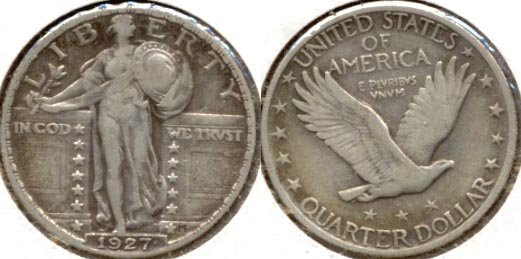 1927 Standing Liberty Quarter VF-20