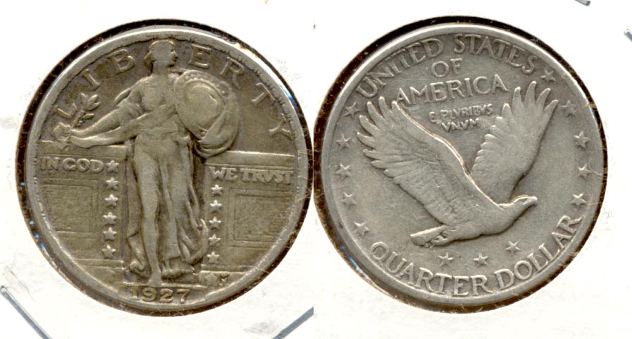 1927 Standing Liberty Quarter VF-20 a