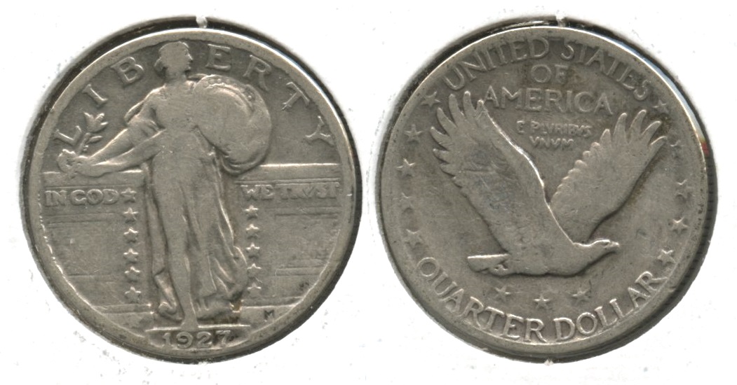 1927 Standing Liberty Quarter VG-8 #ac