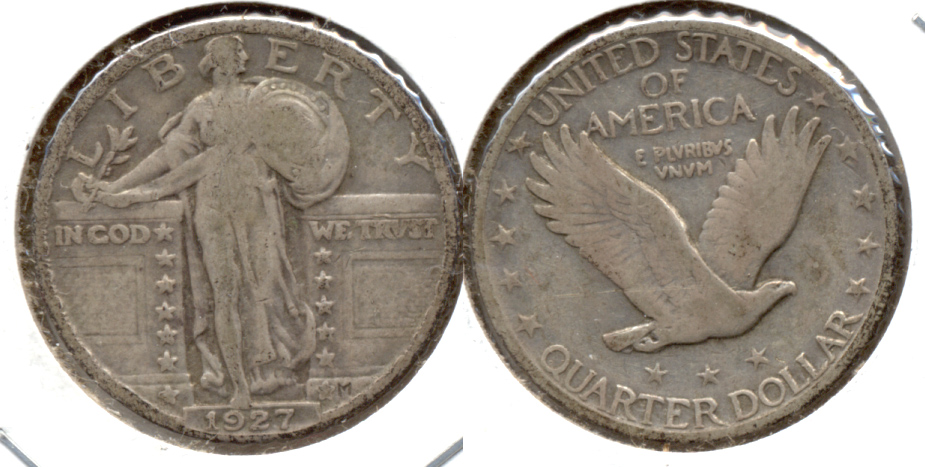 1927 Standing Liberty Quarter VG-8 c