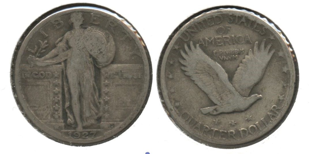 1927 Standing Liberty Quarter VG-8 #t