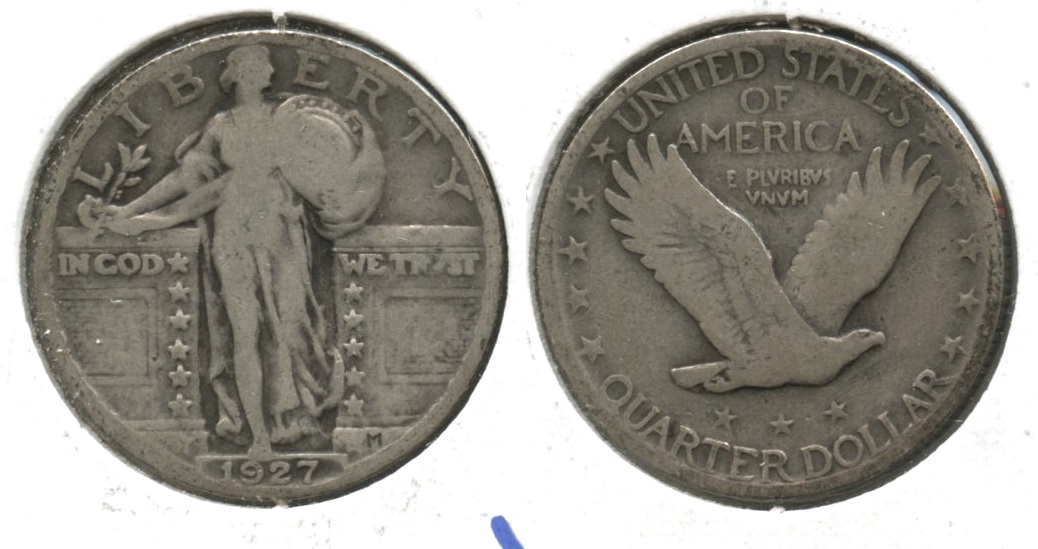 1927 Standing Liberty Quarter VG-8 #z