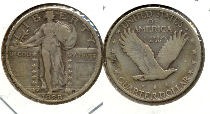 1928-D Standing Liberty Quarter VF-20