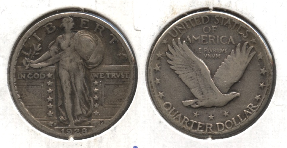 1928-S Standing Liberty Quarter Fine-15