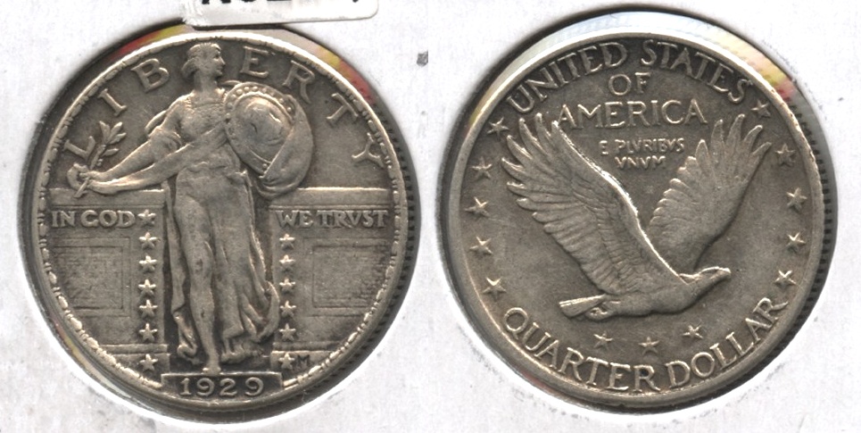 1929 Standing Liberty Quarter AU-50