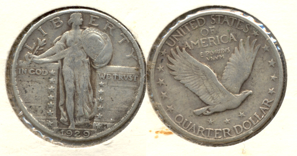 1929 Standing Liberty Quarter VF-20 c
