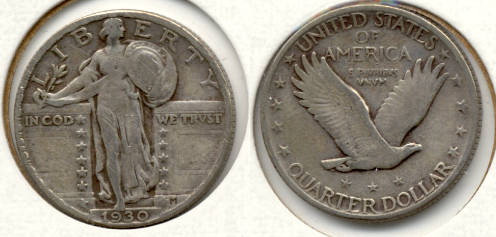 1930 Standing Liberty Quarter Fine-12 q