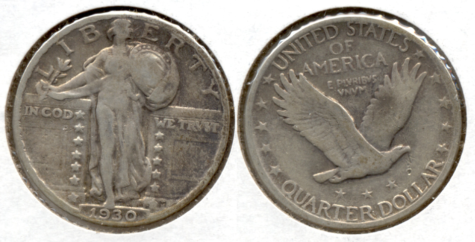 1930 Standing Liberty Quarter Fine-12 s