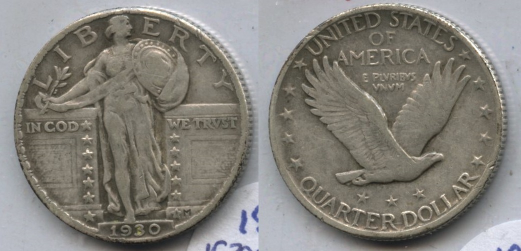 1930 Standing Liberty Quarter VF-30 #b