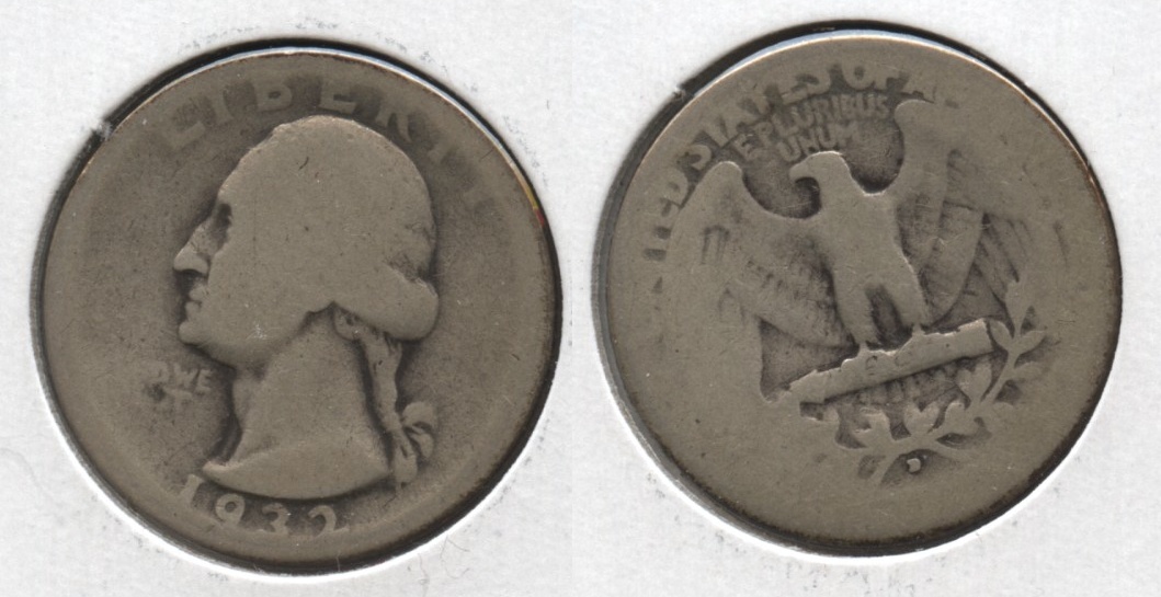 1932-D Washington Quarter Fair-2 #a