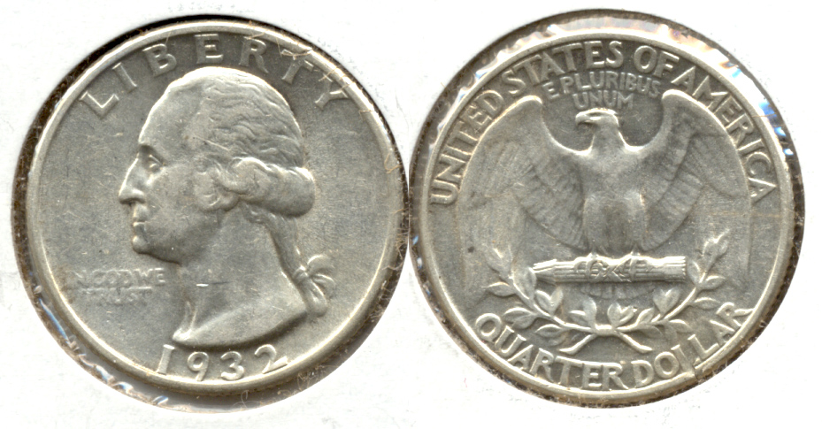 1932 Washington Quarter AU-50 l