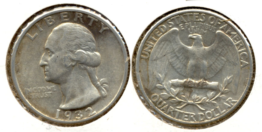 1932 Washington Quarter EF-40 b