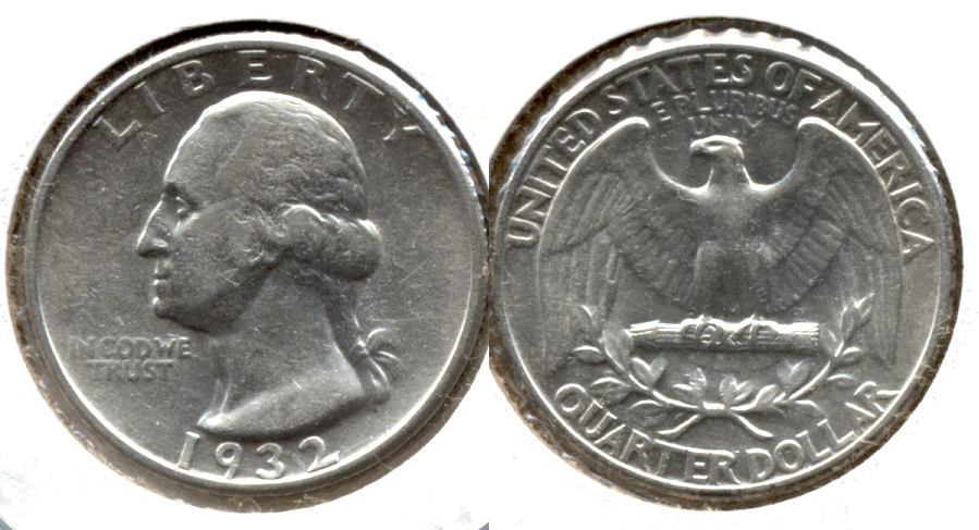 1932 Washington Quarter EF-40 m Dipped