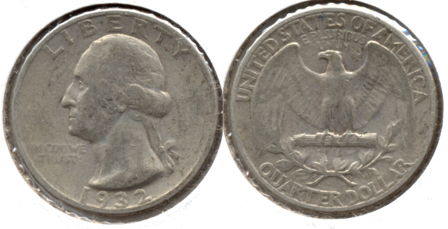 1932 Washington Quarter Fine-12 b
