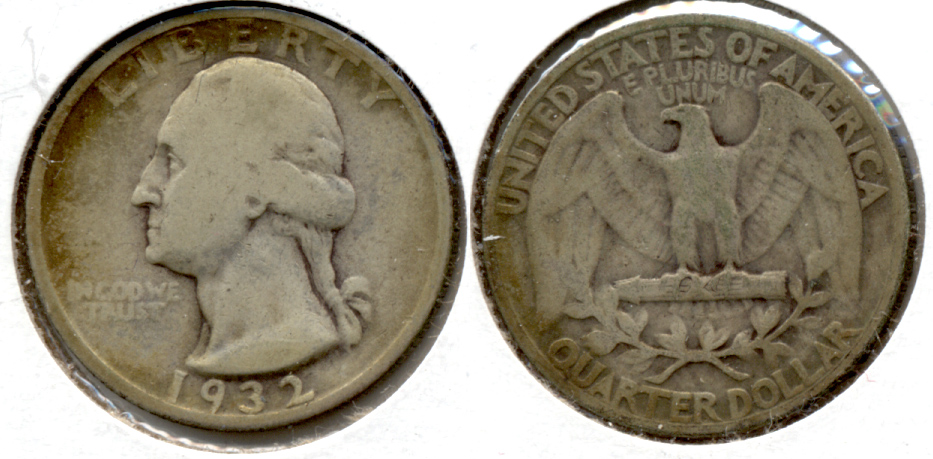1932 Washington Quarter Good-4 b