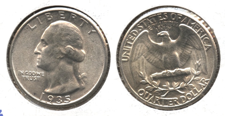 1935 Washington Quarter MS-63 #b