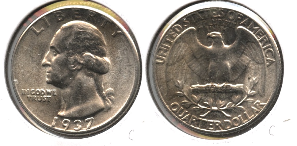 1937 Washington Quarter MS-63