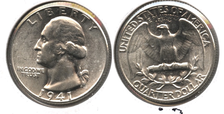 1941 Washington Quarter MS-63 q