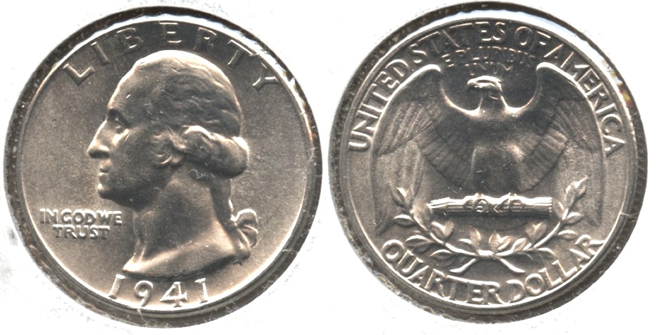 1941 Washington Quarter MS-63 #v