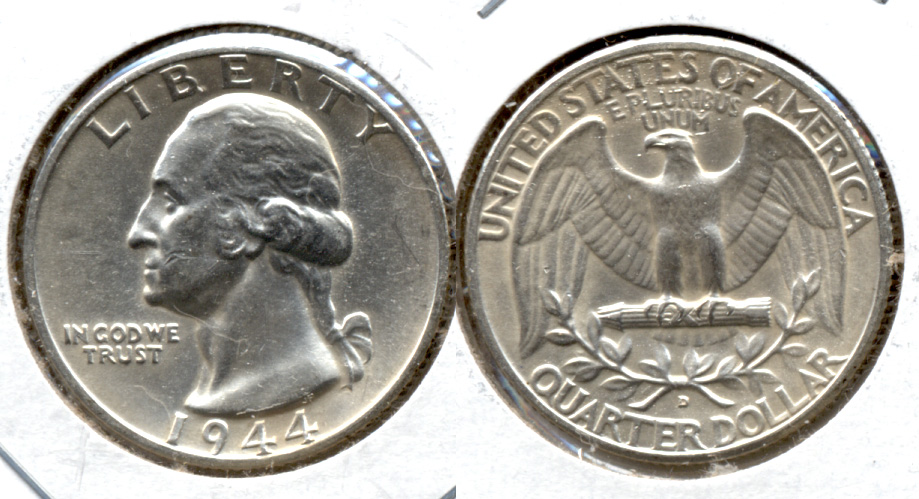 1944-D Washington Quarter MS-60 d